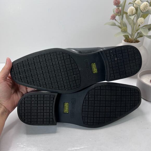 Stacy Adams Ardell Plain Toe Leather Oxford Dress Shoes Black Men's 11.5M - Picture 8 of 10